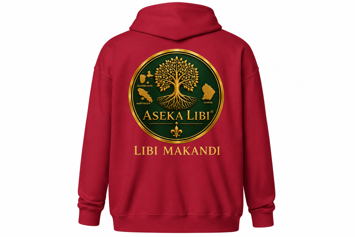 Sweat zippé ASEKA LIBI – Libi Makandi