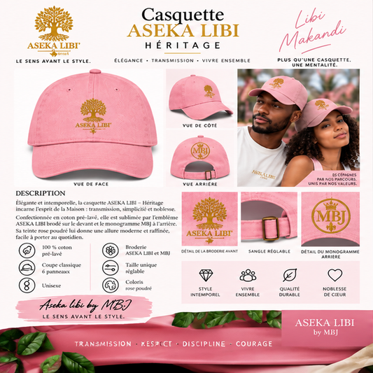 Casquette ASEKA LIBI – Héritage