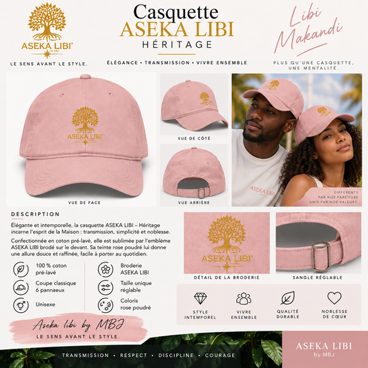 Casquettes– Collection Héritage