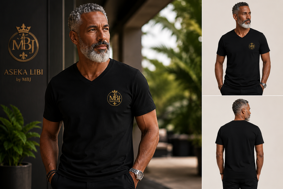 T-shirt col V Homme – Collection Origins
